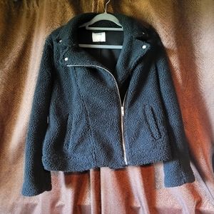 Old Navy Sherpa Moto Jacket